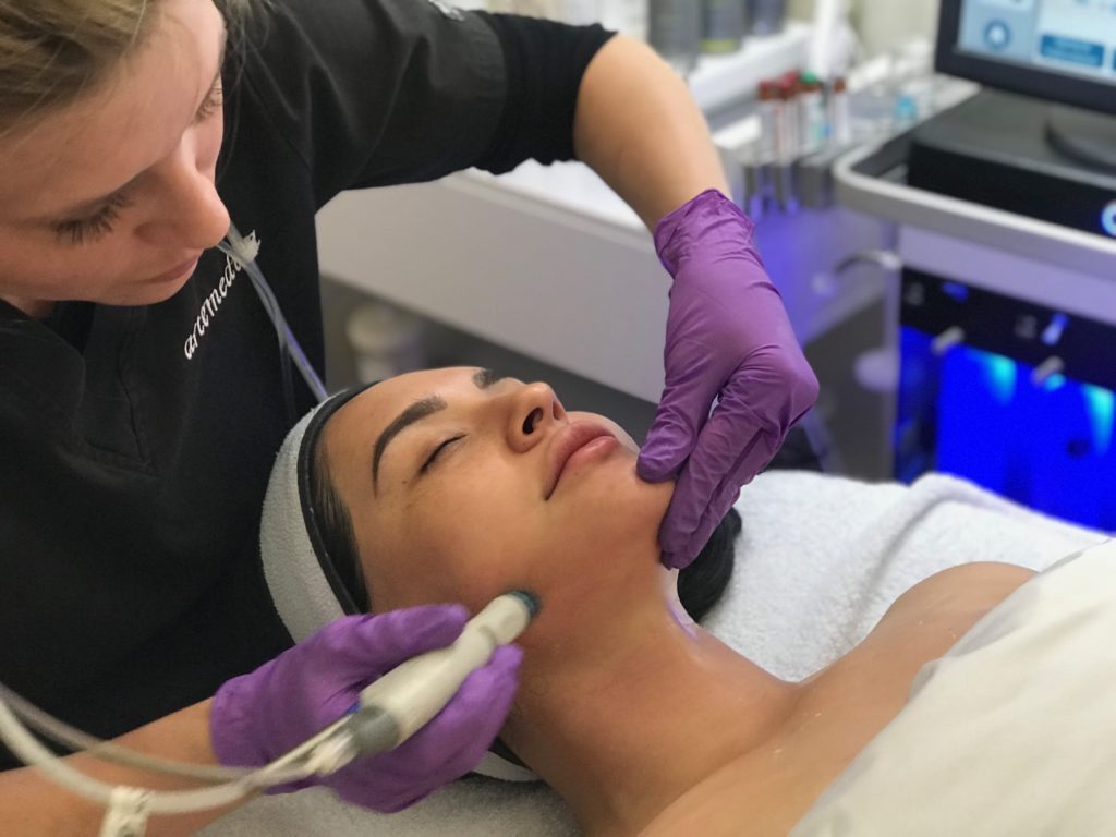 Microneedling and RF Treatments